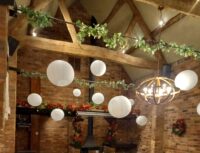 The atmospheric Barn, the home of Bromsgrove Speakers Club