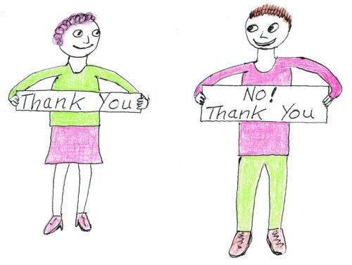 Should you say thank you at the end of a speech